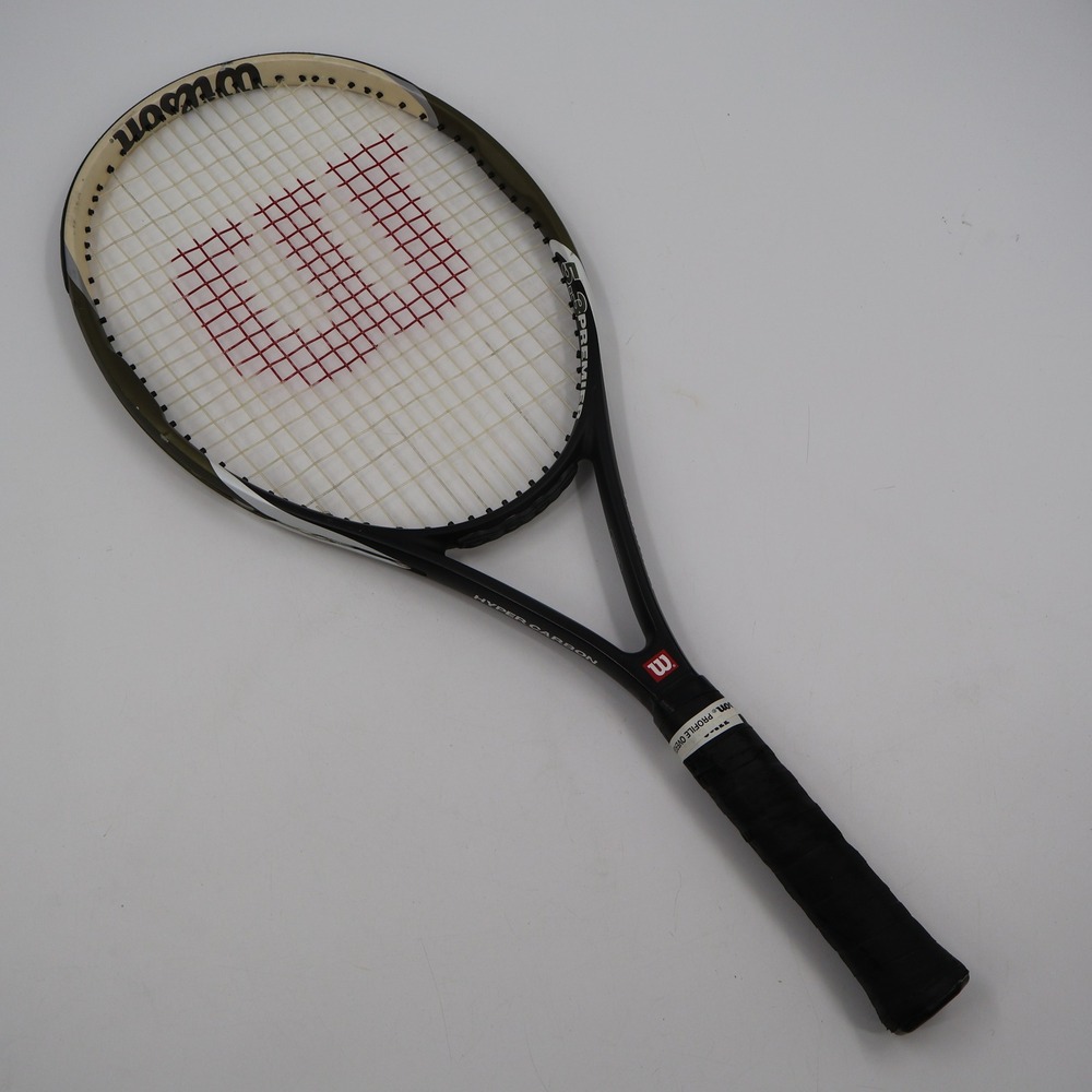 Wilson Hyper Hammer 5.3 Premier Tennis Racket Adult Black Oversized Power Frame